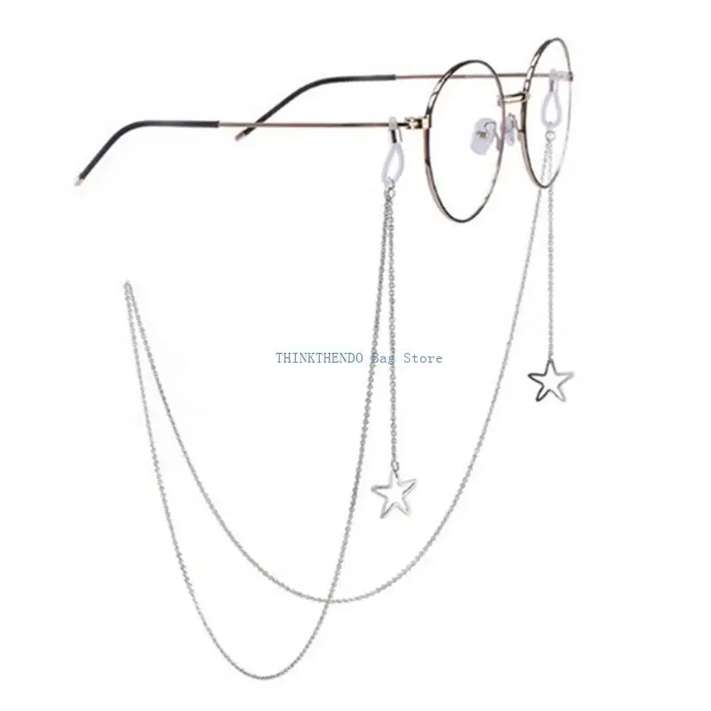 

340D Elegant Star Eyewears Strap Fashion Women Eyeglass Chain Trendy Glasses Chain Unisex Eyewears Accessory