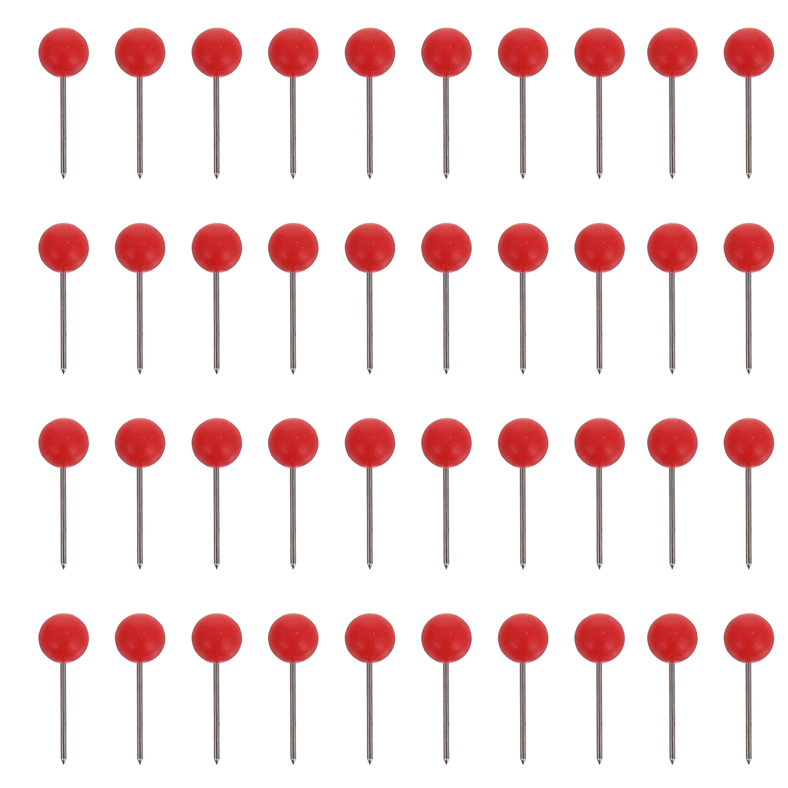 

Map Small Round Head Push Pins For Flags Red Plastic Stainless Steel Cork Pins For Cork Board Board Travel Wall Flags