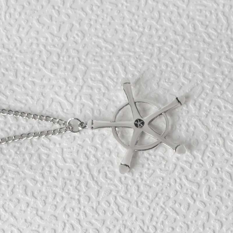 Anime cosplay BLEACH ciondolo collana figura Ishida Uryuu simbolo collana clavicola catena gioielli fan regali