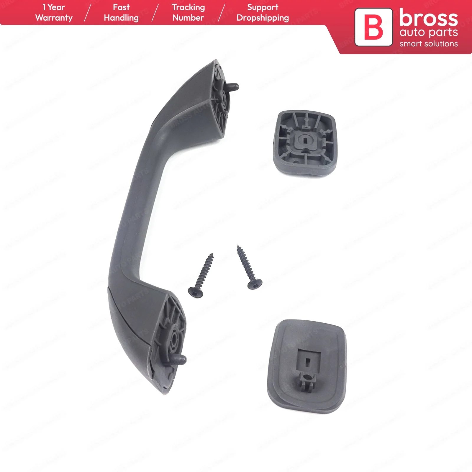 BDP762FBA Interior Roof Grab Handle Gray 7701207246 for Megane MK1 1995-2003, Kangoo MK1 1997–2007 Shipping From France