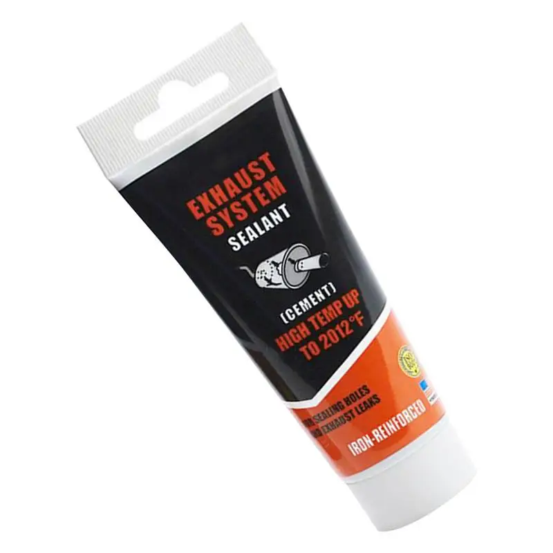 Exhaust System Sealant 75g Crack Repair Adhesive Fire-Resistant Vehicle Exhaust System Sealer For Car Mufflers Tailpipes
