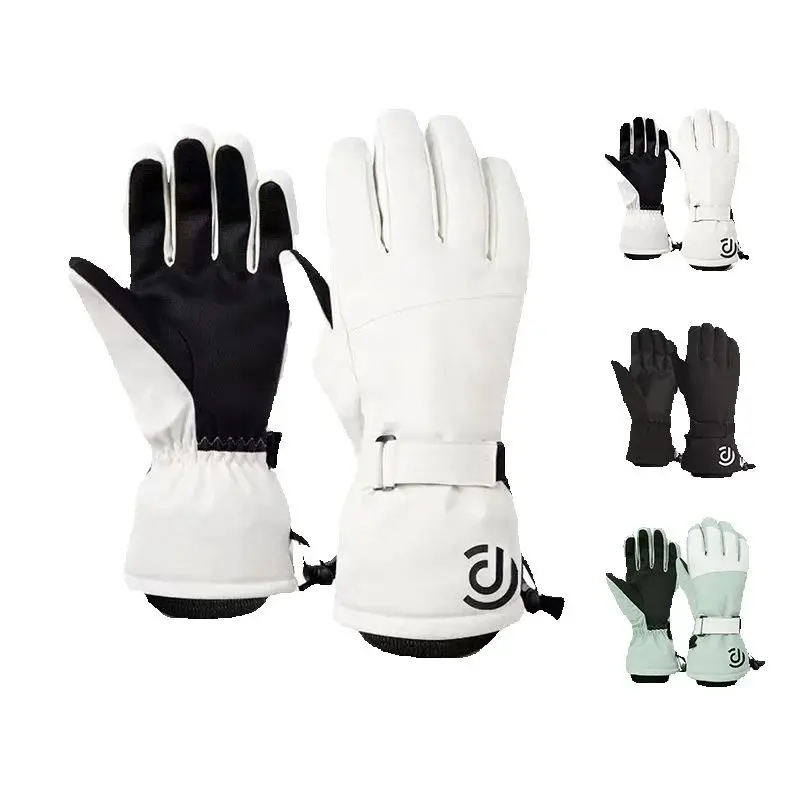 

Ski Gloves Winter Thermally Insulated Touch Screen Gloves for Men Women Windproof Waterproof for Outdoor Snow Sports Cycling