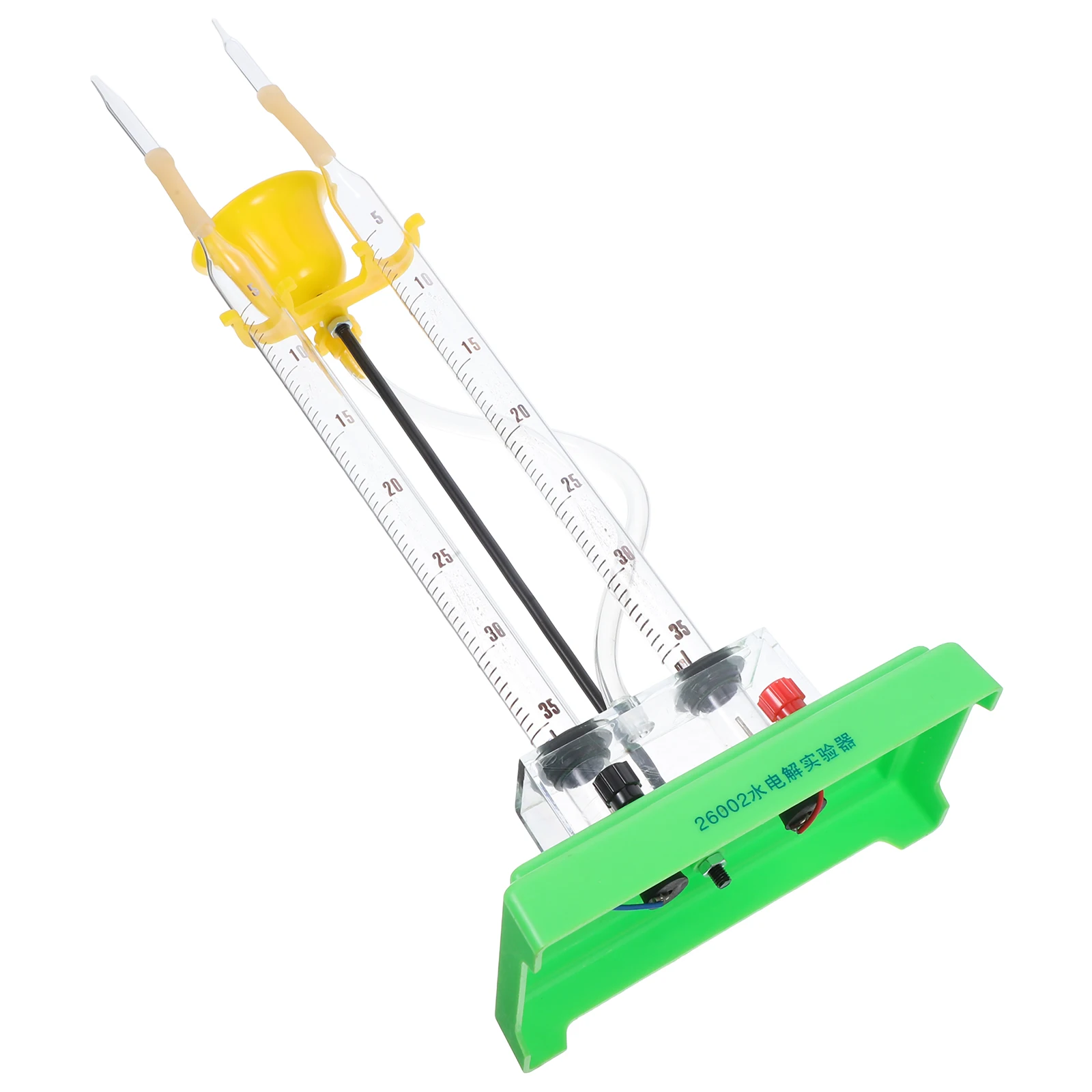 

Sturdy Water Electrolysis Experiment Device Educational Chemical Unit for School Lab Home Use Clear Observation Teach