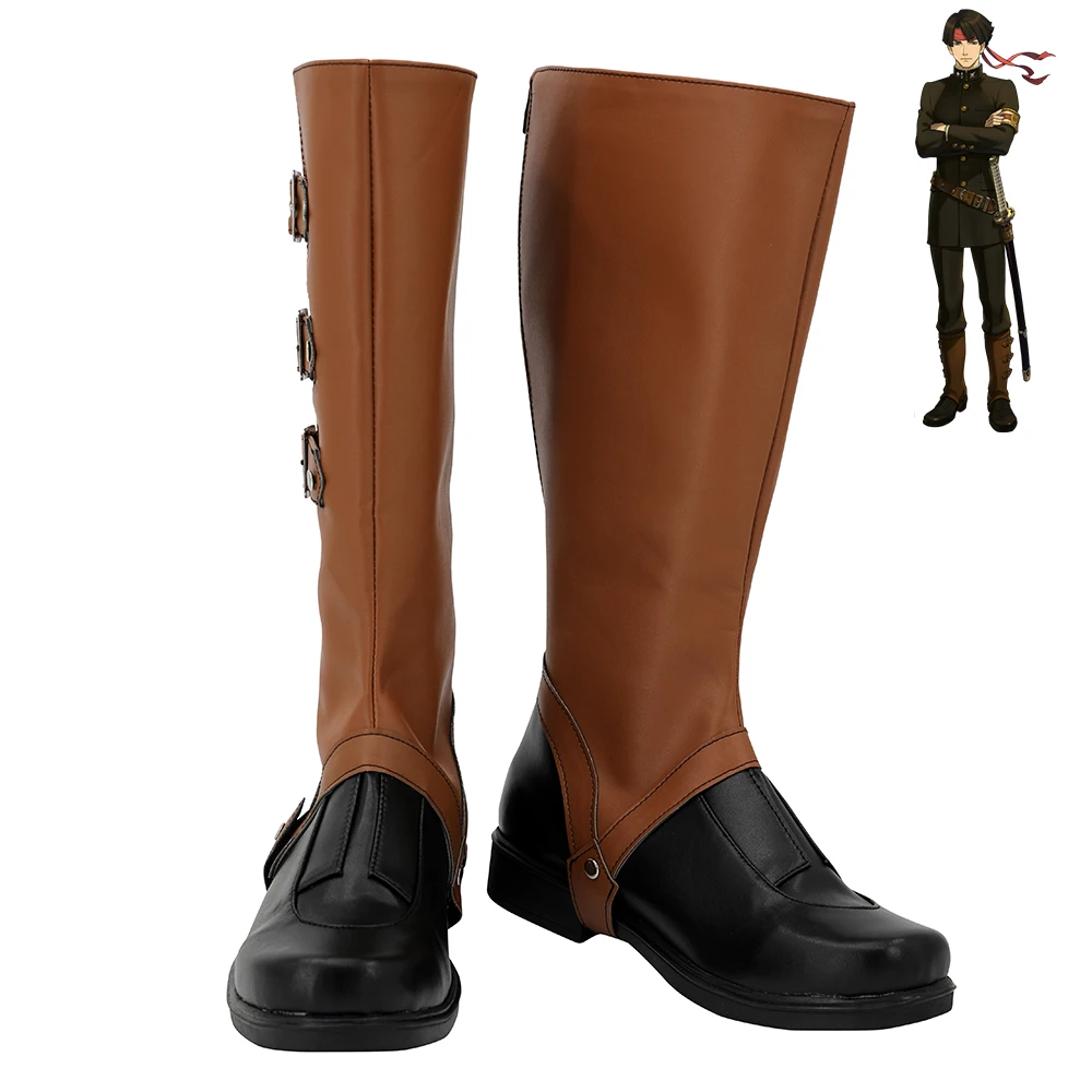 

Asougi Kazuma Shoes The Great Ace Attorney: Adventures Cosplay Boots