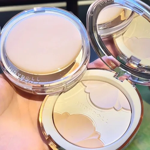 메이크업 오일 컨트롤 루즈 파우더, 방수, 오래 지속되는 풀 커버리지 페이스 컴팩트 세팅 파우더, 메이크업 파우더, 스킨 피니시 