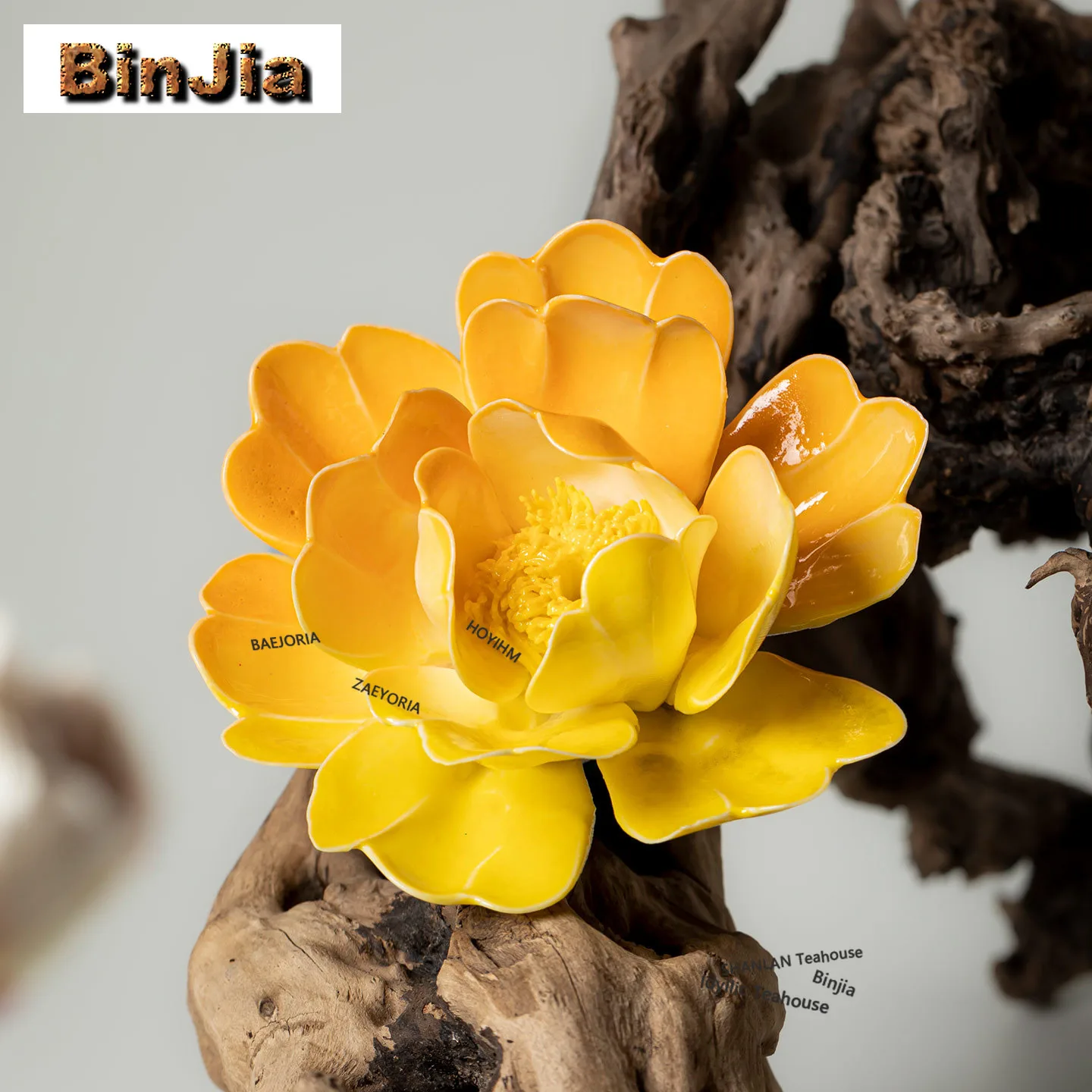 BAEJORIA Fingers Holding Flowers Incense Holder Water Fountain Decoration Incense Burners Consecrate Censer Indoor Decoration