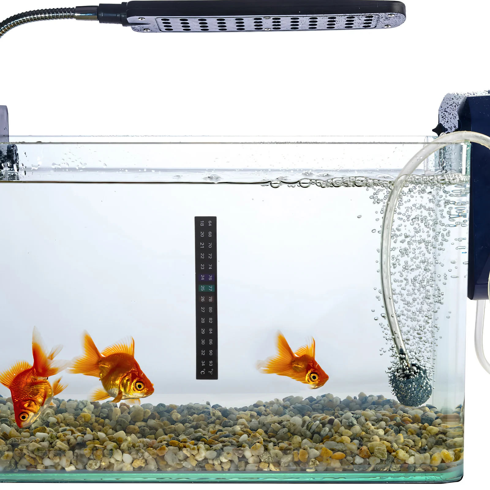 

10pcs Temperature Sticker 18-34°C Self-Adhesive Aquarium Thermometer Strip For Fish Tank Wine Jar Kombucha Brewing Stick On