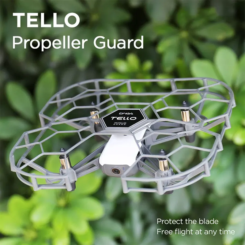 SNQP Fully Enclosed Propeller Guard Protective Cage For Tello Anti-Collision Blade Protector Quick Install Spare Accessories