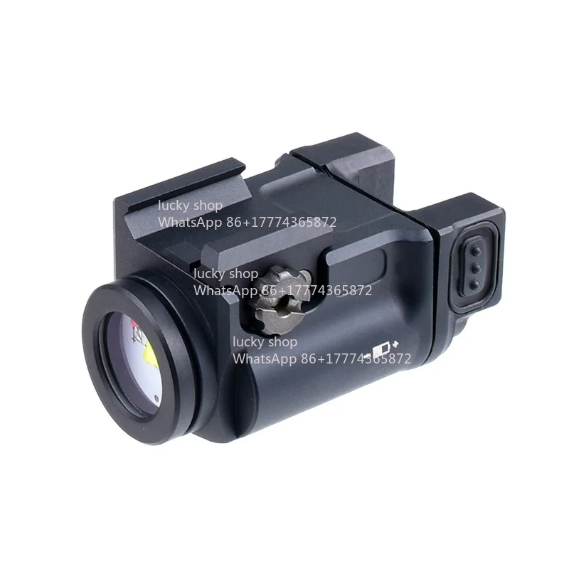 Outdoor Bottom Hanging Flashlight Aluminum Alloy Strong Light Mini Adaptation 20MM Guide Rail