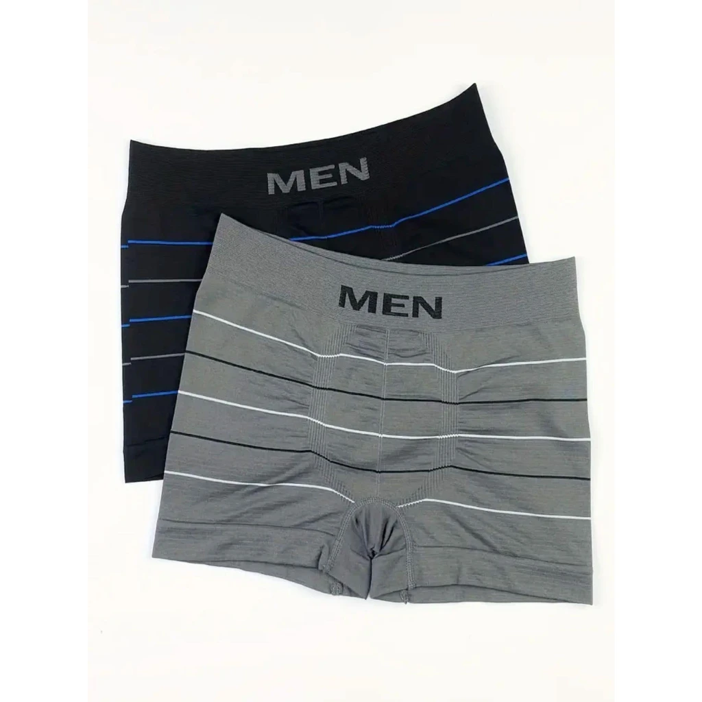 Kit com 5 Cuecas Boxers Masculina de Microfibra - Cores Variadas e Sortidas