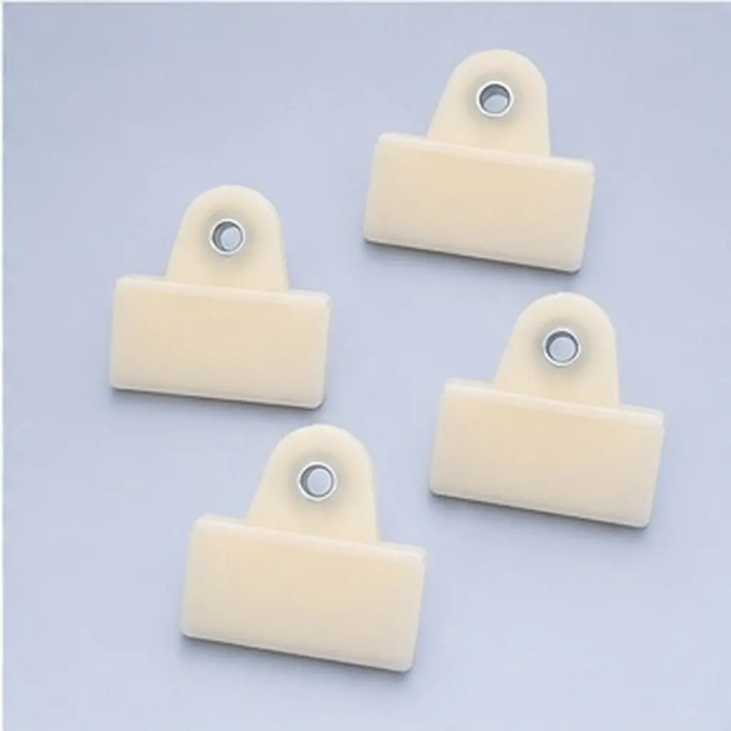 4Pcs Window Regulator Clips Plastic Glass Fixing Clamp Universal Car Door Glass Channel Holder Side Skirt Retainer Panel