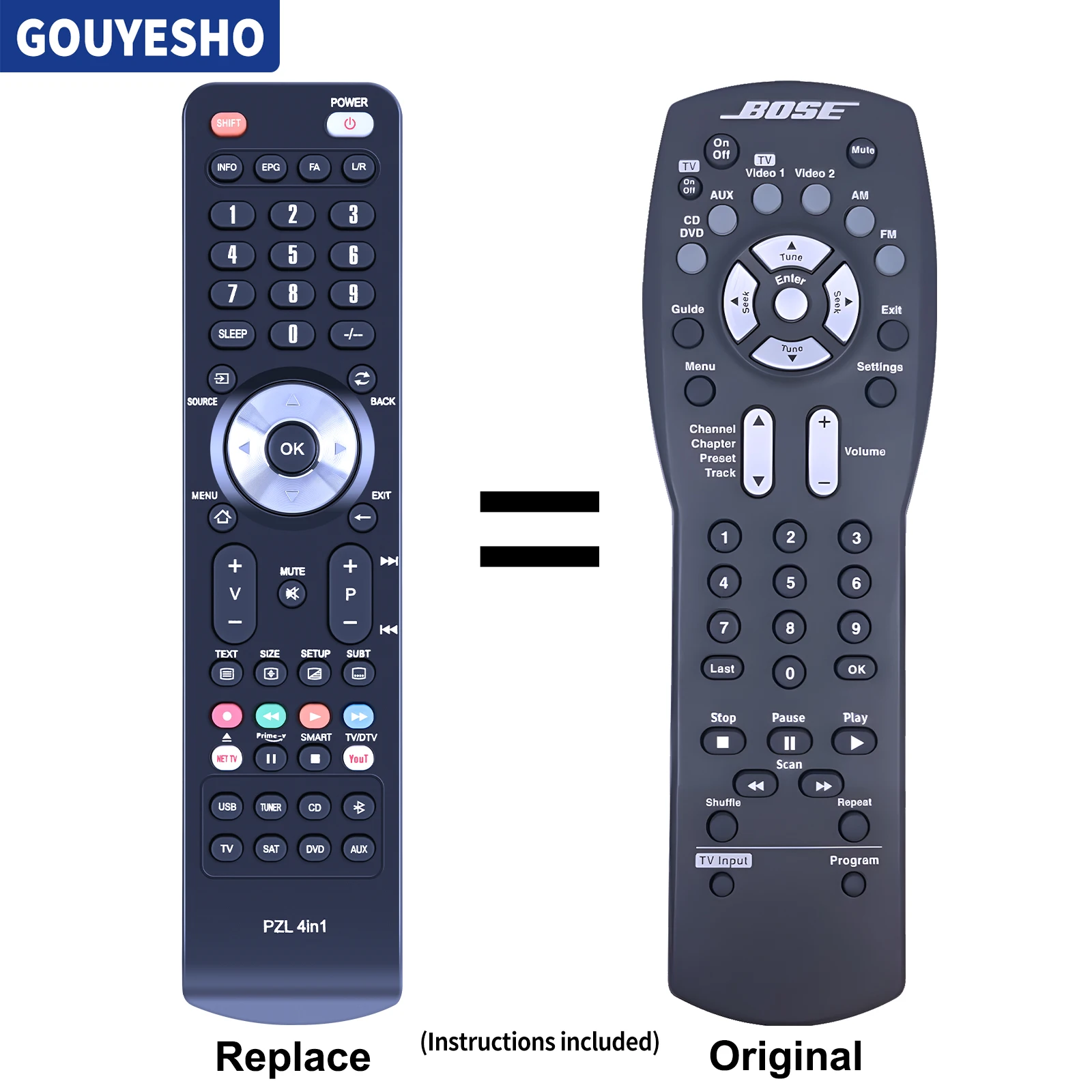 

New Remote Control for Bose DVD RD337 321GS DVD 321DATO 321GSXL