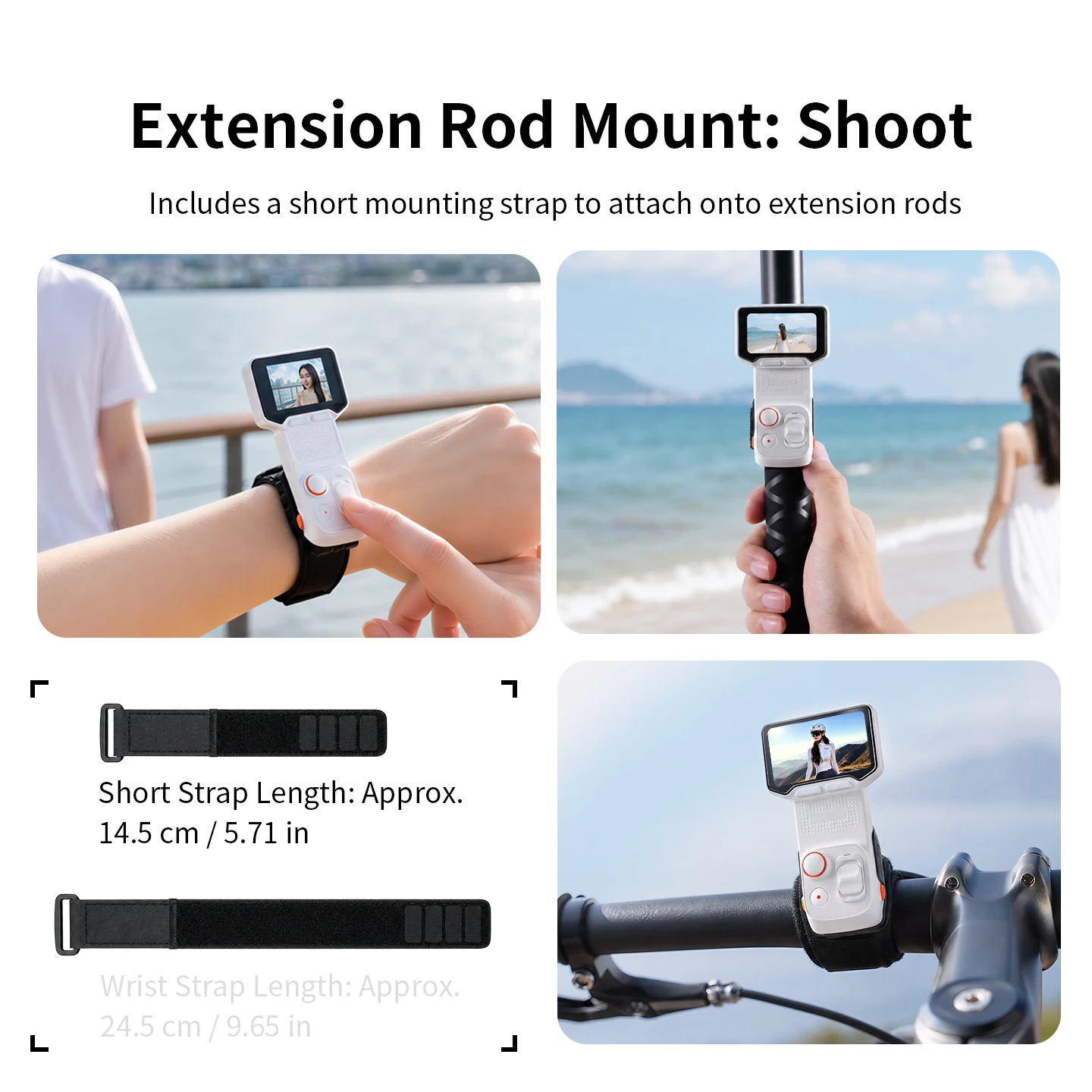 Insta360 Luna Ultra Handgelenkhalterung Schnellverschluss Verstellbare Handgelenkhalterung für Radfahren Wandern Vlogging Zubehör – Detail 5