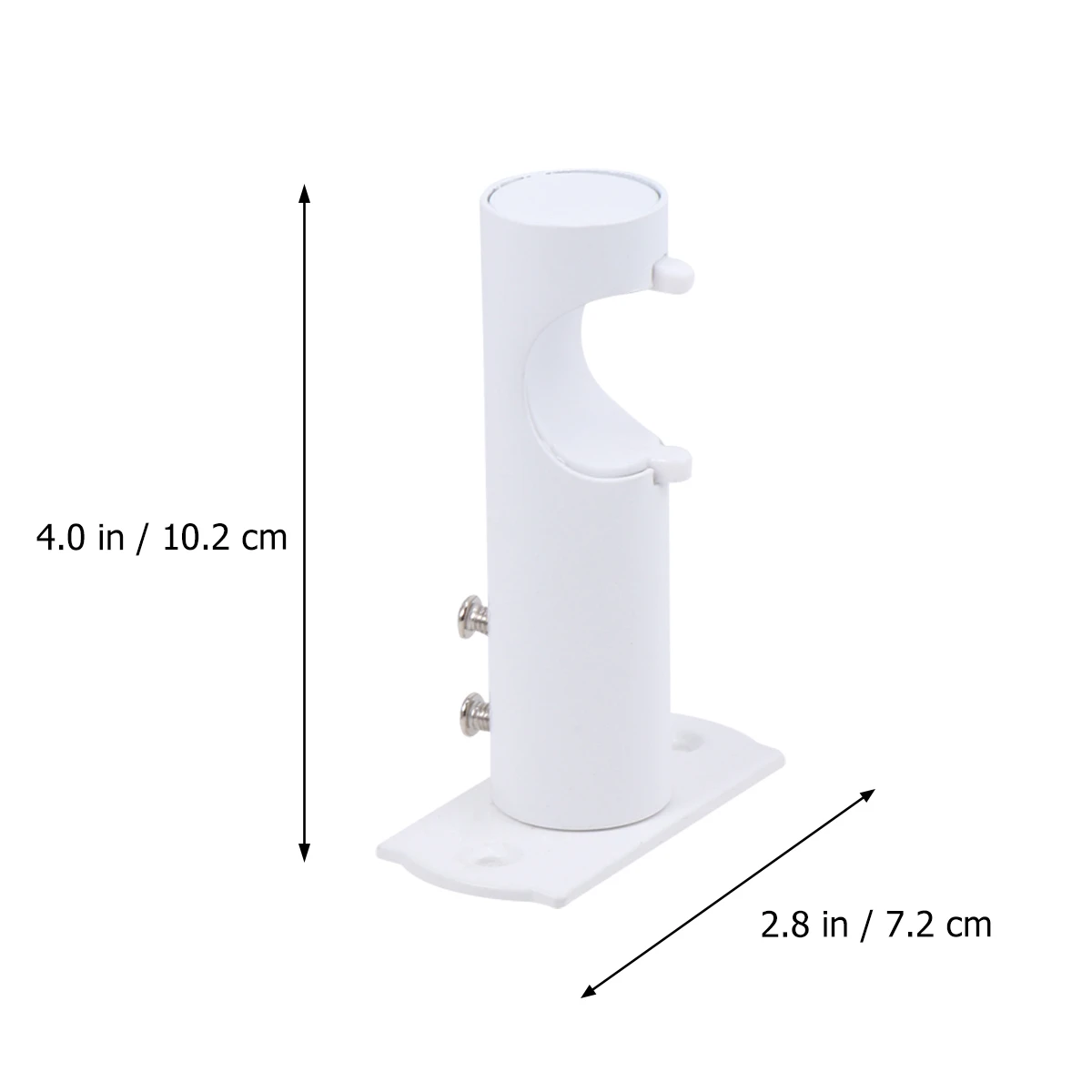 

Curtain Rod Hooks Sturdy Easy Install Hold Firmly Home Bedroom Bathroom Decor Accessories Shower Towel Bar Bracket