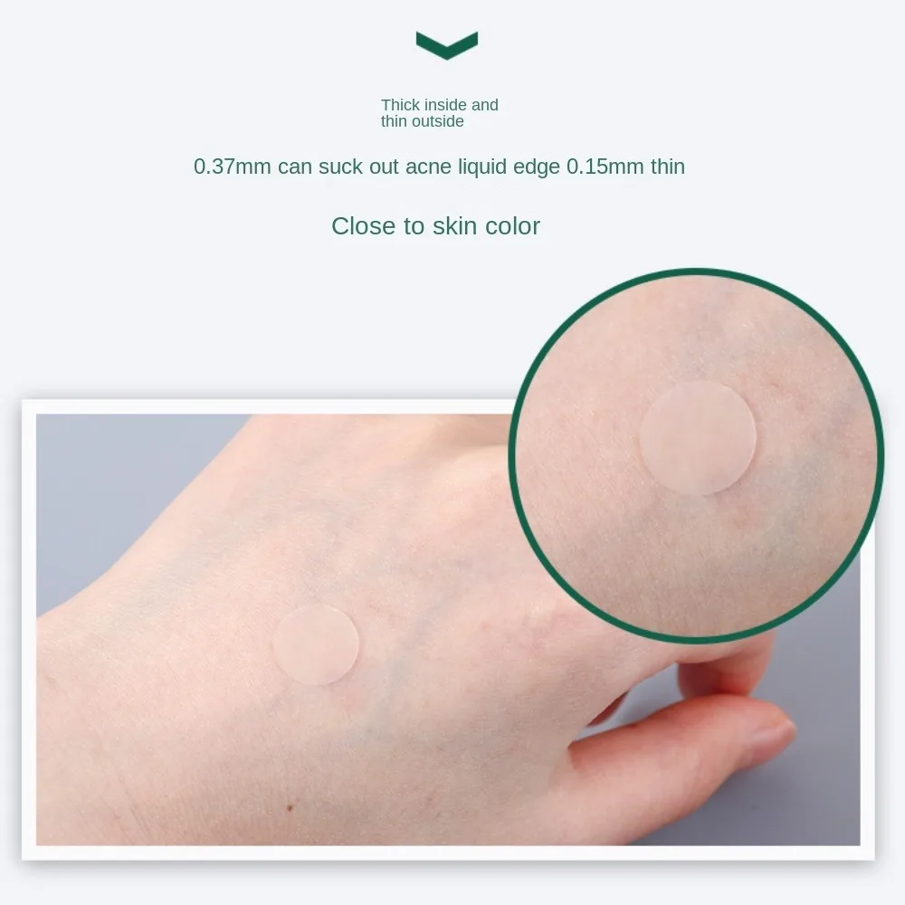 Artificial Skin Acne Removal Patch Transparent Invisible Pimple Patch Concealer Absorbing Liquid Acne Cleansing Patch Scar Care