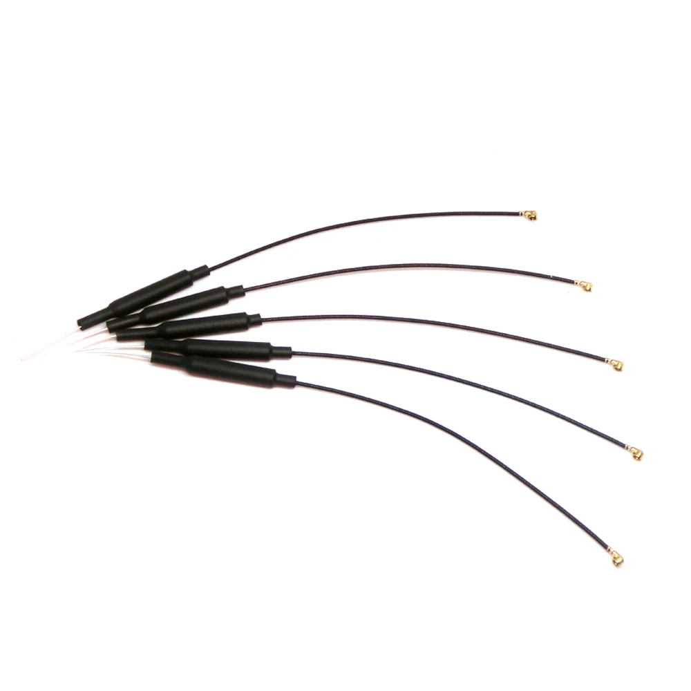5Pcs/lot 2.4GHz WIFI Antenna 3dbi UF.L IPX Connector Brass Inner Aerial 15cm Length 1.13 Cable HLK-RM04 ESP-07