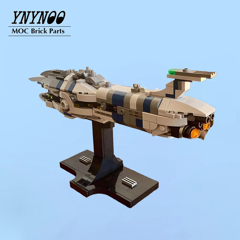 NEW MOC the Malevolence Midi Scale Building Blocks Kit Modified From the 75377 Invisible Hand Ship DIY Bricks Toys Gifts