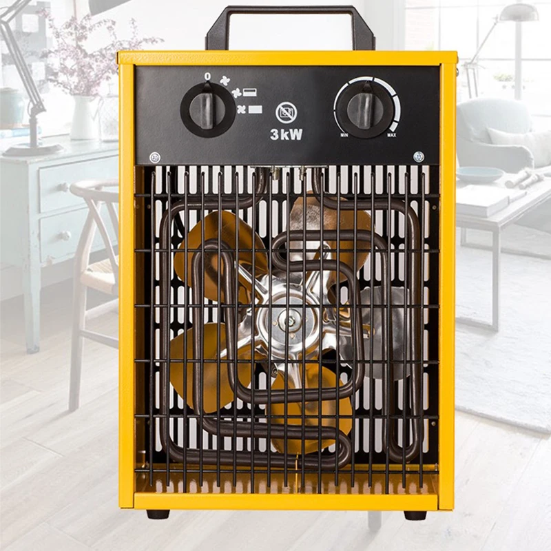 3KW/5KW/9KW อุตสาหกรรมเครื่องทำความร้อนสแควร์ไฟฟ้าเครื่องทำความร้อน Breeding ฉนวนกันความร้อนอุปกรณ์ Workshop เครื่องทำความร้อน