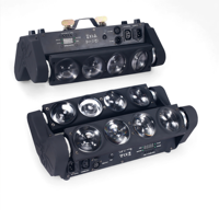 8x15W LED Spider Stage Lighting Moving Beam RGBW 4in1colors LED with  Perfect for Disco Parties Clubs Shows