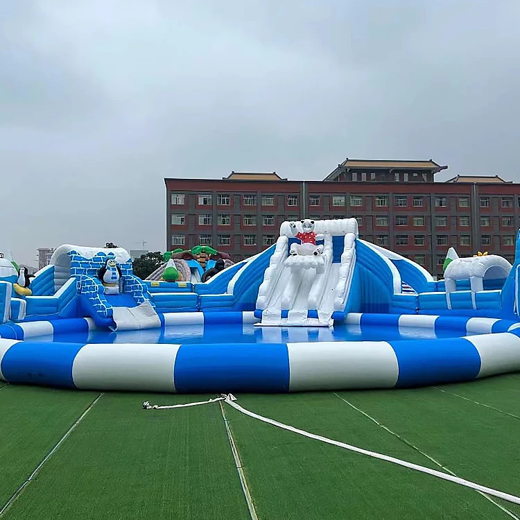 Factory Price Inflatable Water Slide Inflatable Water Park Water Slide Inflatable
