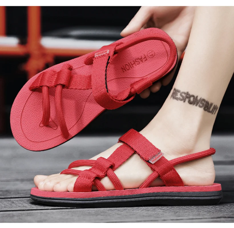 Men Black Sandals Summer Couple Shoes Best Sellers In 2023 Products Manual Shoes for Men Designer Woman Comfortable Beach Shoes