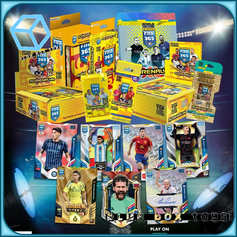 

【В наличии】Оригинальная 100% Panin 2026 Football League 365, классическая карта Iron Tin Mini Star Card, ограниченная серия, коллекционная карта золотых карт