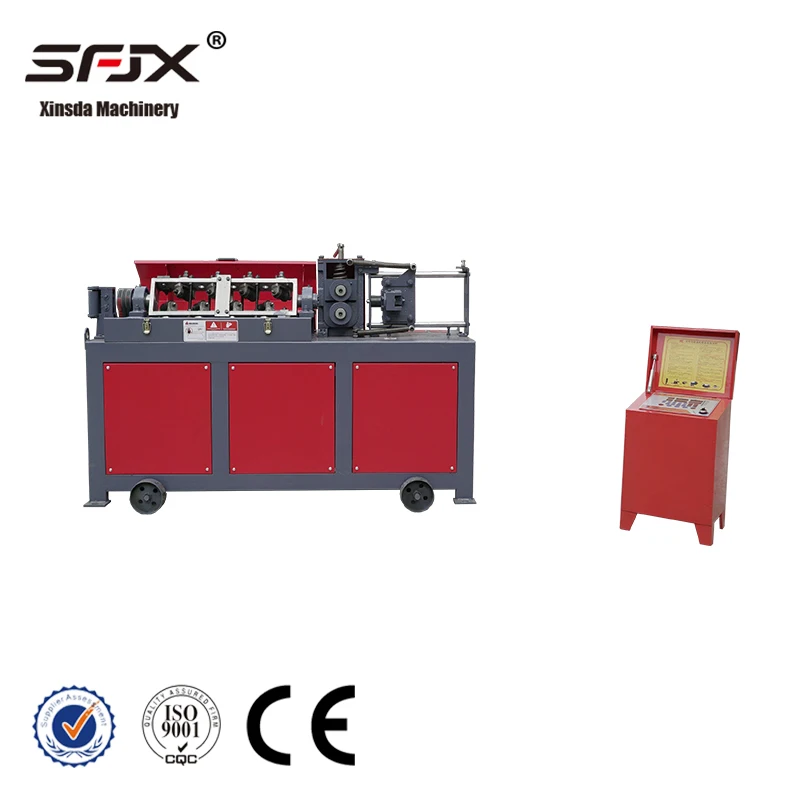 Factory Outlet High Efficiency 55m CNC Hydraulic Steel Bar (Rebar) Straightening Cutting Construction