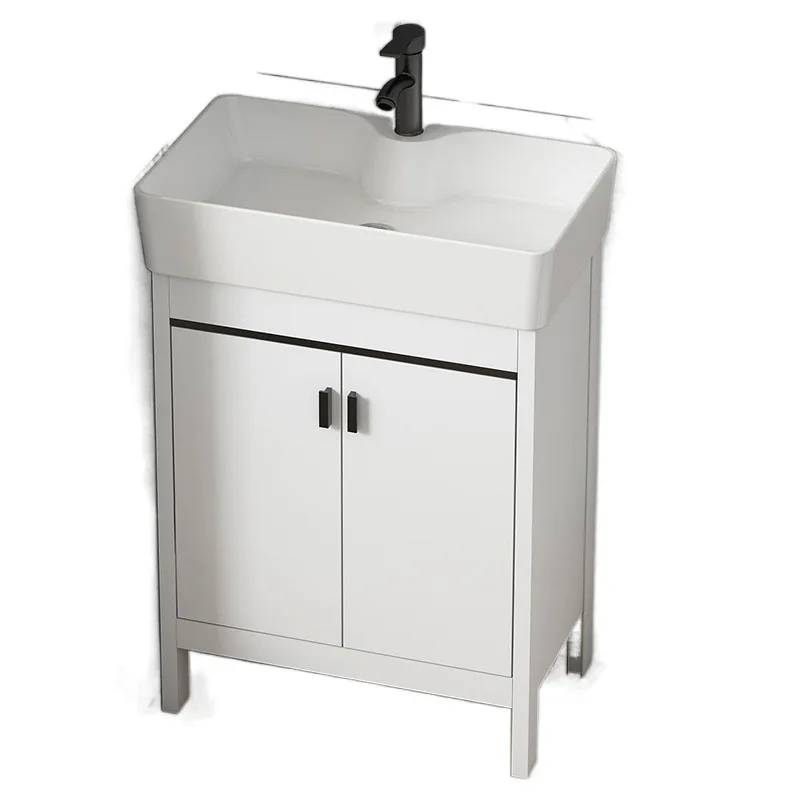 

Floor-to-ceiling bathroom cabinet, bathroom, small apartment wash basin combination space ultra-narrow wash basin, wash table