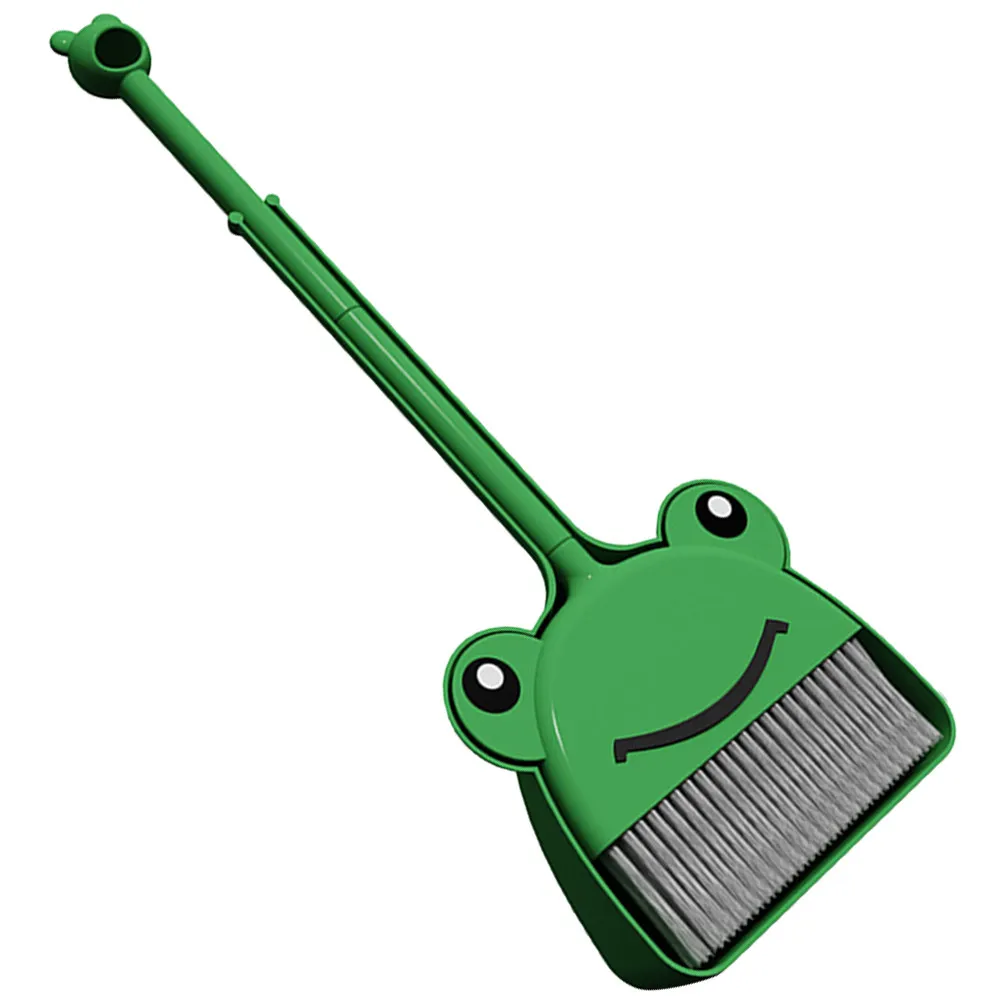 

1Set Kids Broom and Dustpan Set Ergonomic Small Cleaning Tool for Toddlers Bright Colors Gentle Bristles Safe Rounded Edges