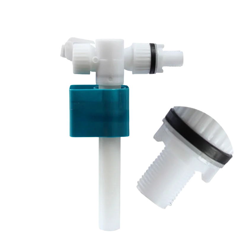 Toilet Water Saving Tank Fitting Side Intake Vaule Inlet Adjustable Flush Water Saving Toilet Valve Kits Toilet Accessories