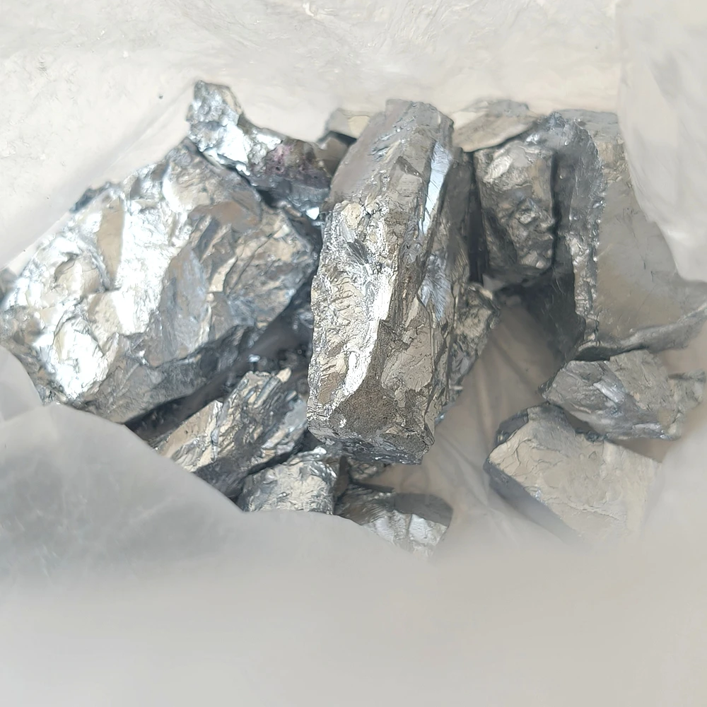 Blocco di cromo metallico Particelle di cromo Bersaglio ad elevata purezza Cr≥99,99% Speciale per la raccolta di ricerche scientifiche