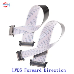 Direzione in avanti applicabile alla linea schermo 4K ad alta definizione 51P TV ultra-trasparente cavo piatto flessibile FFC 100-1500MM 10CM-150CM
