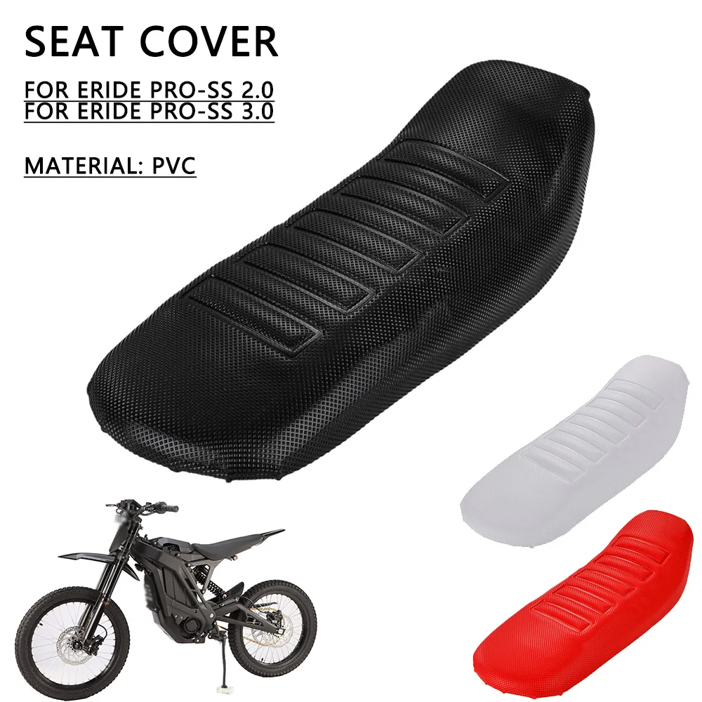 

For EridePro-SS 2.0 Eride Pro-SS 3.0 Motorcycle Accessories Seat Cover Waterproof Non-slip PVC Seat Cushion Cover Dirt Bike
