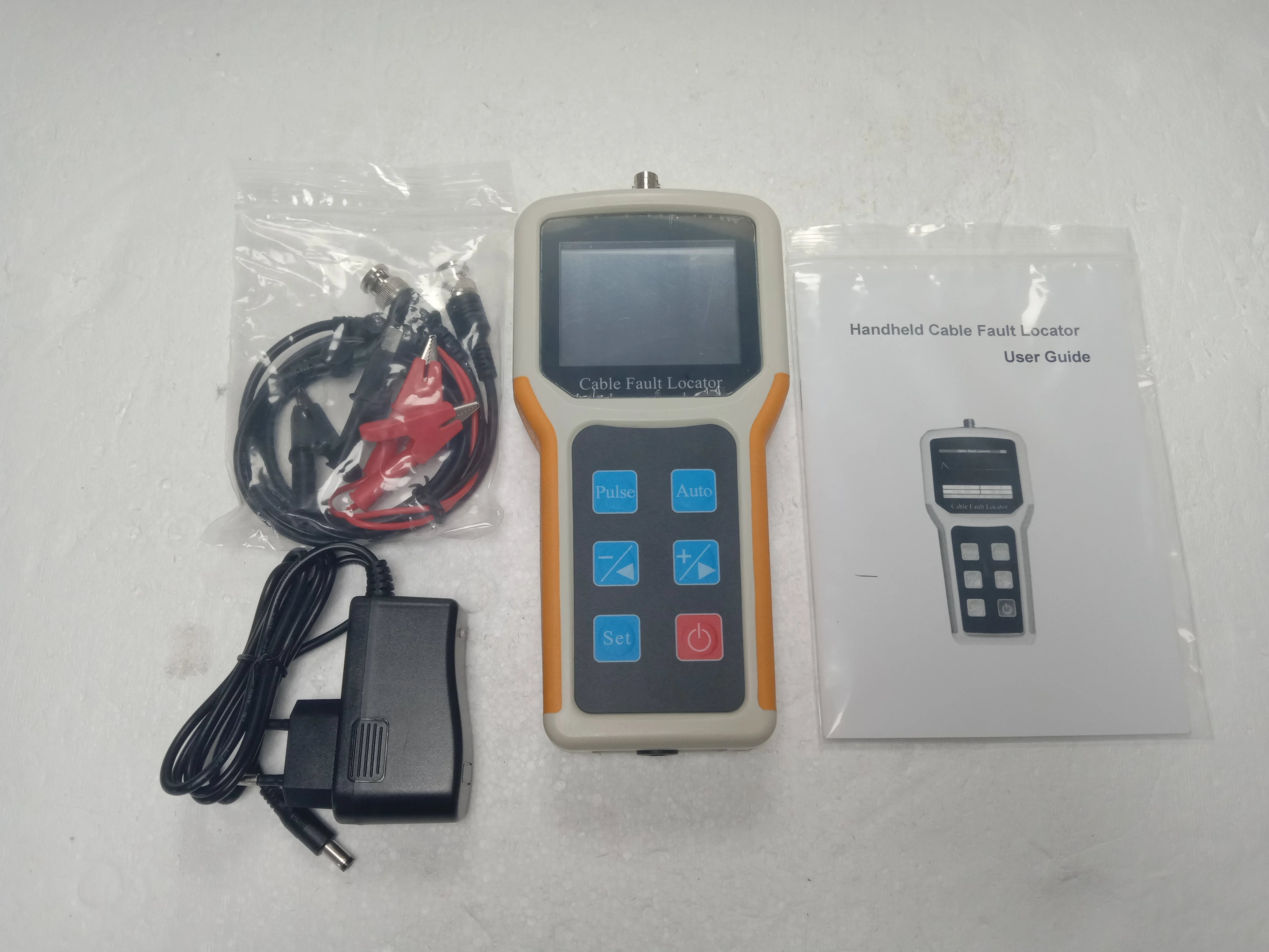 Portable High Precision Communication Digital Waveform Low Voltage  for Cable Length and Wave Speed HANDHELD CABLE FAULT LOCATOR