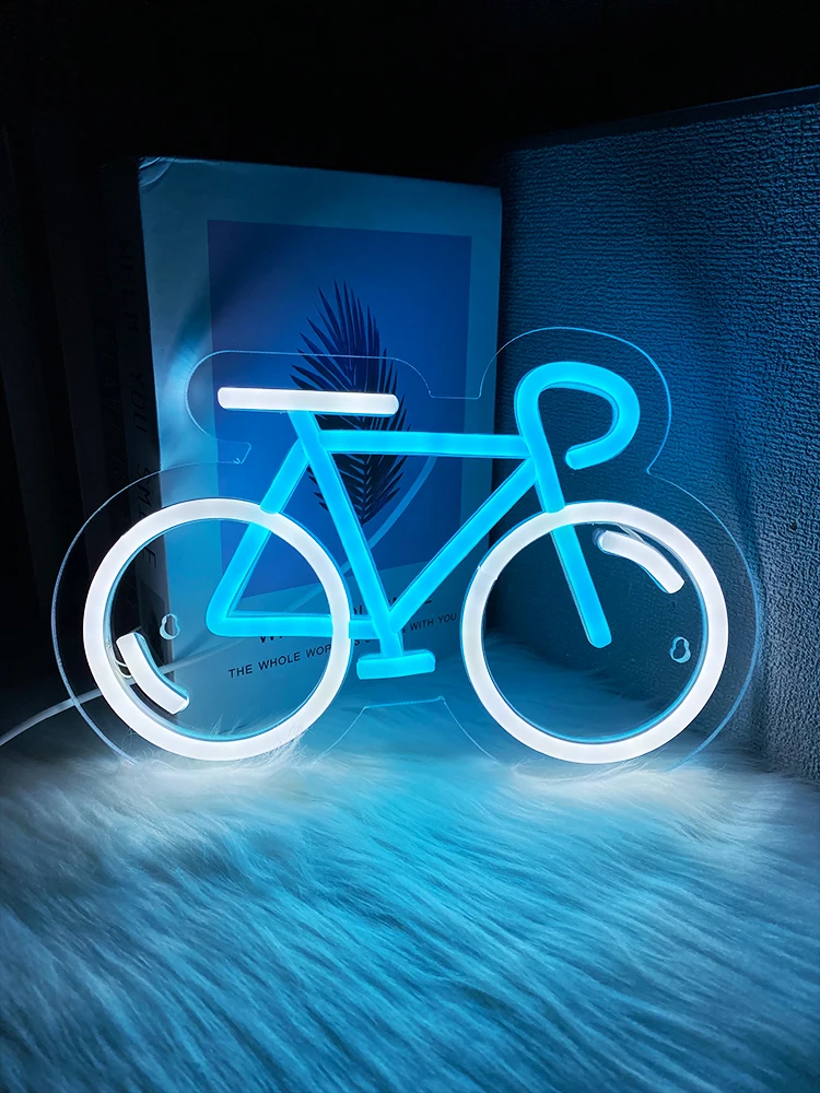 AliExpress NONE Bicycle Led Neon Sign, The Ultimate Gift For Sports Enthusiasts, Bedroom, Living Room, Game Room, Man Cave, Club, Shop Decor.