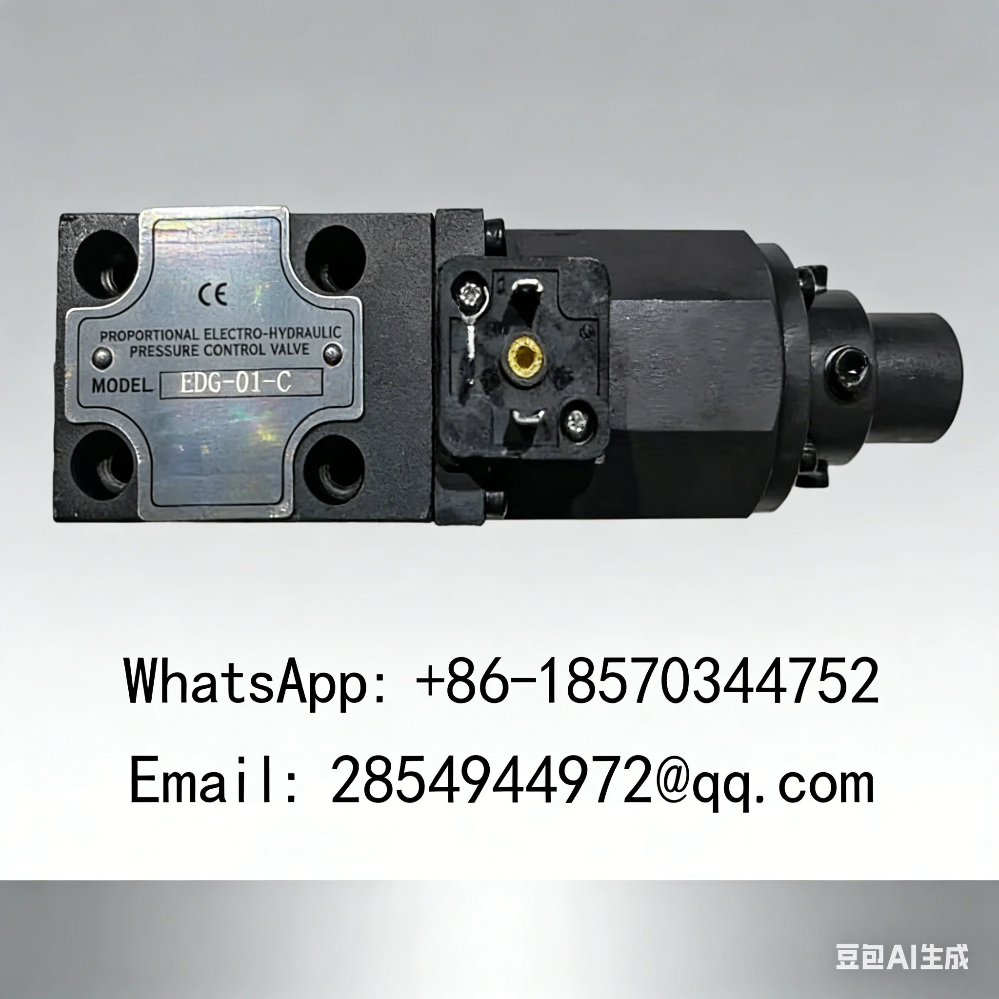 2Die Casting Machine Pressure Valve EDG-01V-B C H Injection Molding Machine Back Pressure Valve EDG-01-A45 70 Pilot Relief Valve