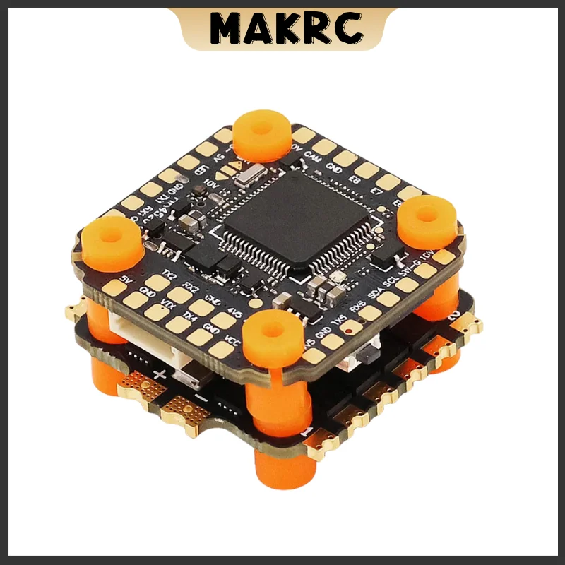 HAKRC F405 V2 mini Stack F405 Mini Flight Controller Dual BEC W/ 35/40/60/65A 4in1 ESC DShot150/300/600/1200 PWM for RC Drone