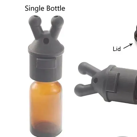 

Мини-ингалятор для эфирного масла и духов, 15 мл, бутылка-дозатор, ингалятор для эфирного масла, герметичный ароматический ингалятор для эфирного масла, бутылка