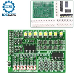 DIY Electronic Kit 1801 SMT SMD Component Soldering Project Practice Suite FM Radio Transmitter Board Module Component Welding