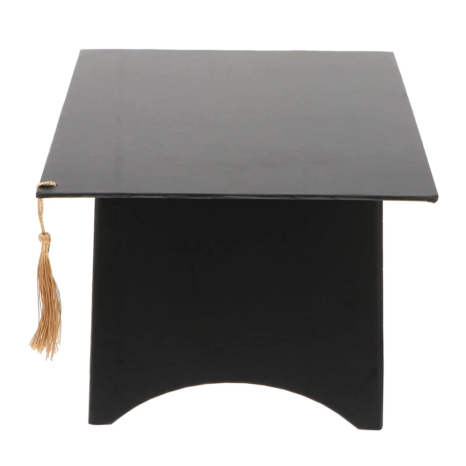 

Doctor Hat Gift Box Graduation Cap Shaped Candy Container Party Favor Boxes Copper Cardboard Reusable Storage Christmas
