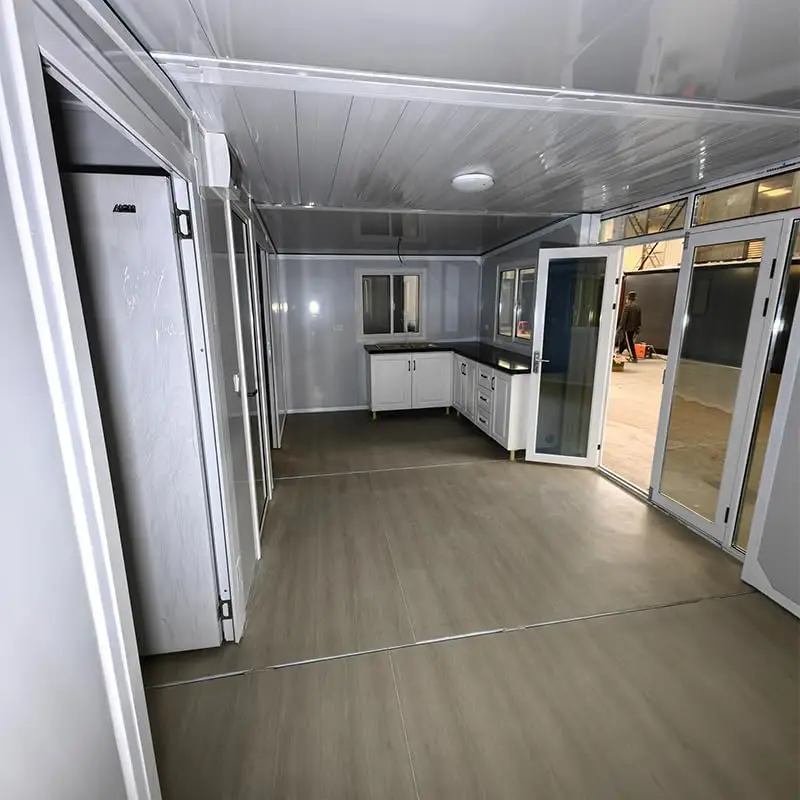 Casa contenitore espandibile di lusso 2025 – Casa prefabbricata con 3 camere da letto con cucina e bagno |   Soluzione vivente modulare moderna