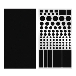 1 Sheets Auto LED Blackout Stickers Stickers Dimming Light Blocking Stickers For Electronics Household Electronic Products