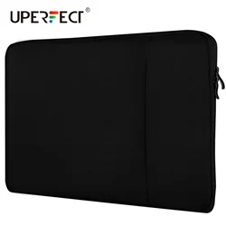 UPERFECT - Funda de poliéster para monitor portátil de 18,5 pulgadas, funda para ordenador portátil, funda para ordenador con bolsillo y cremallera para monitor de 18,5 pulgadas, tableta, portátil, pantalla de juegos,