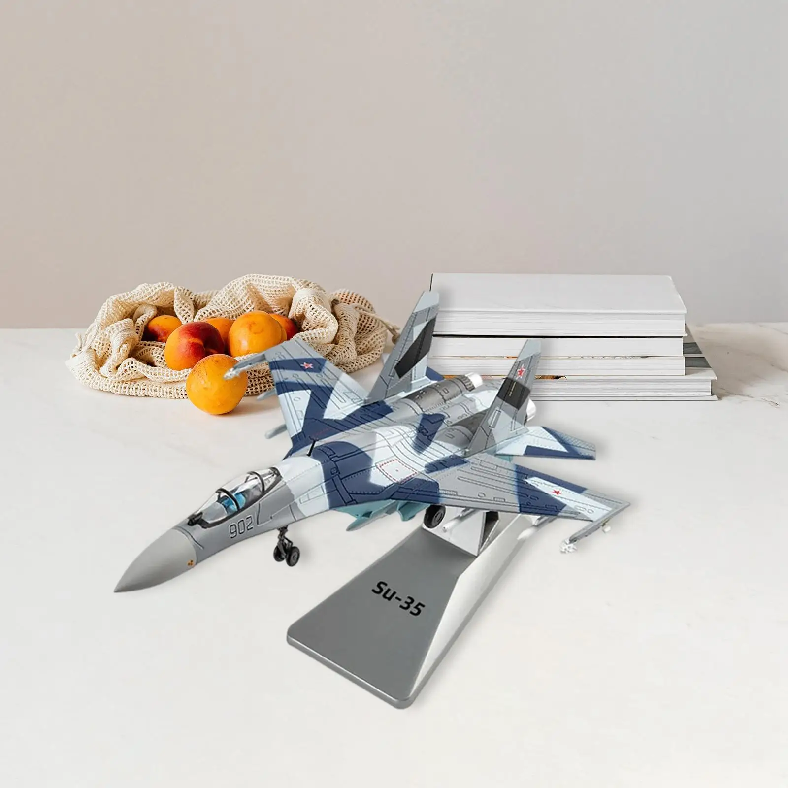 1:100 Aircraft Plane Model with Stand Alloy Fighter Diecast Model for Cabinet Room Home Table Decoration