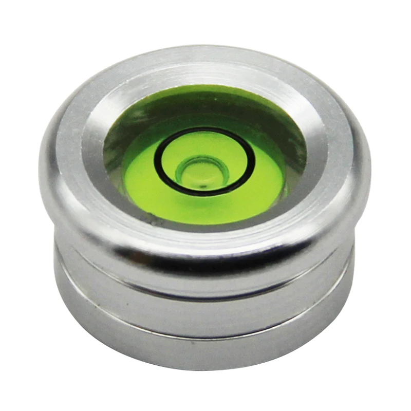 Metalen Circulaire Niveau Bubble Draagbare Niveau Plastic Niveau Bubble Hoge Precisie Elektronische Weegschaal Niveau Bubble
