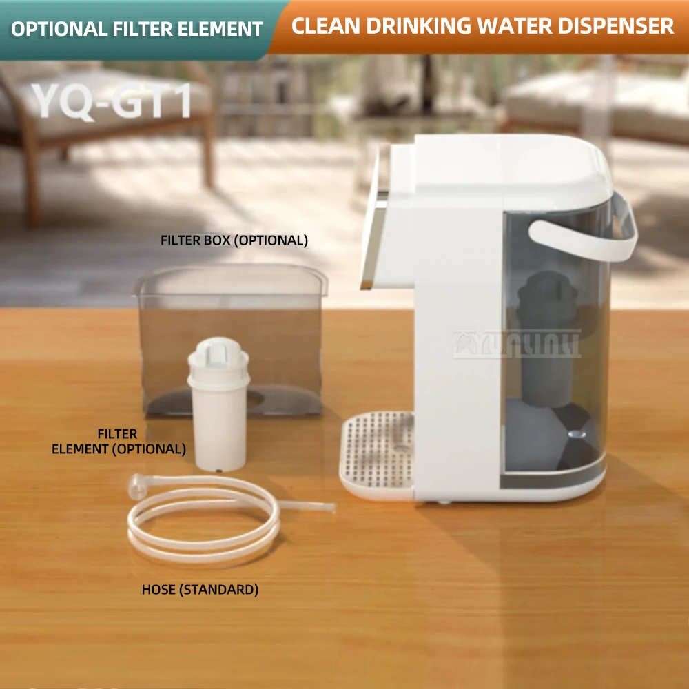 Desktop Hot and Cold Water Dispenser Instant Hot Water Dispenser 3.2L Large Tank with Filter Element 2025New
