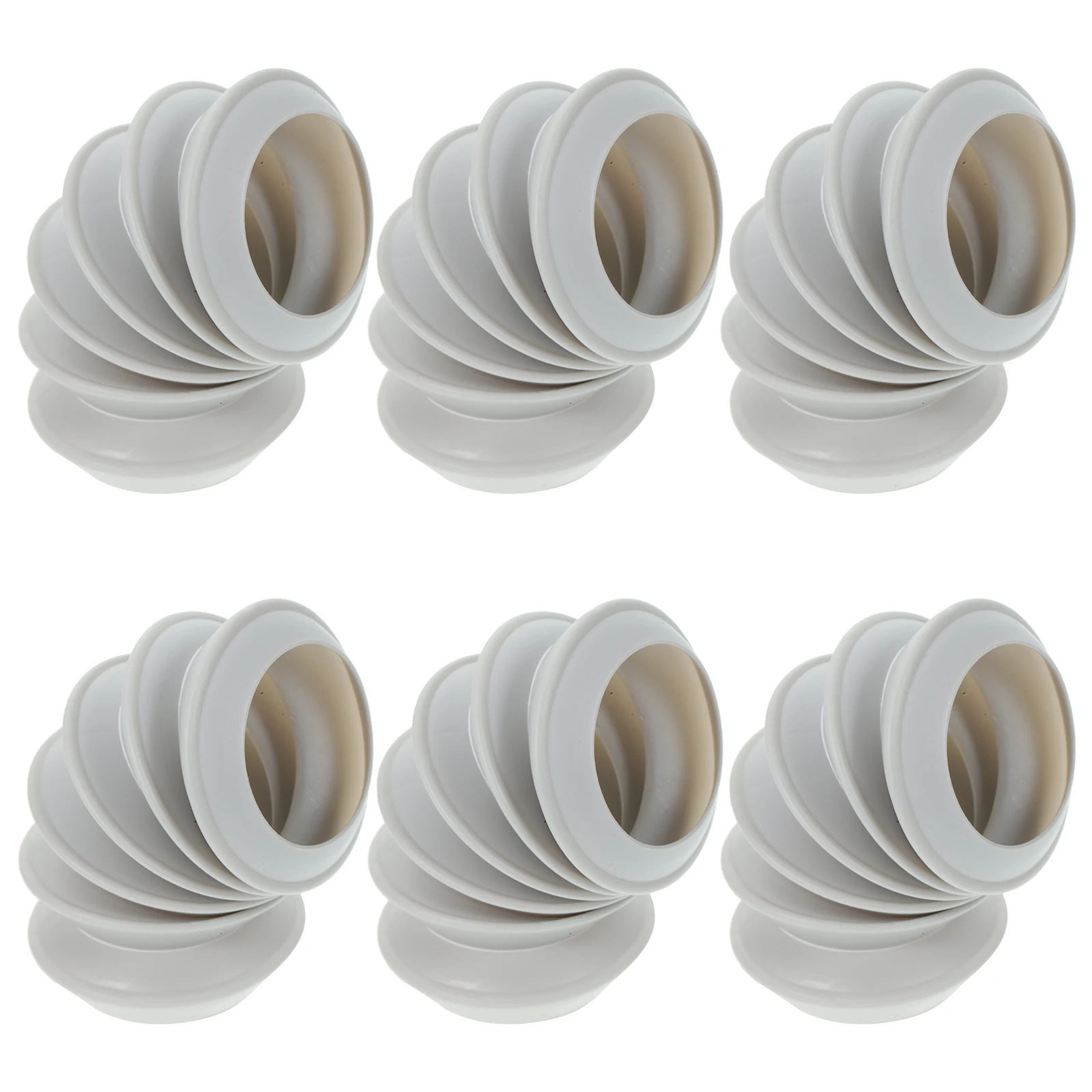 

8pcs Bone Cracking Prop Fracture Sounder Acoustical Generator Halloween Party Neck Cracker Toy Plastic Trick Prank