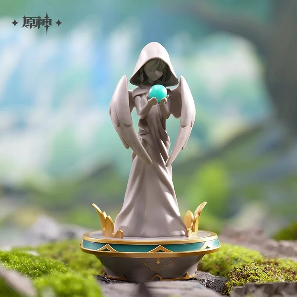 

Official Genshin Impact Genuine Anime Seven Days God Statue - Wind Game Peripheral DIY Desktop Doll Decoration Holiday Gift
