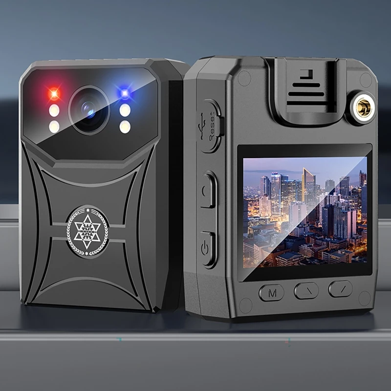 4K High Definition Camera WIFI Connection Infrared Night Vision Security Wearable Recording Instrument Portable for Police