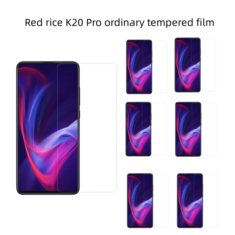 1 Uds. Película protectora de vidrio templado normal ONRedrice K20 Pro cubierta protectora de pantalla de teléfono